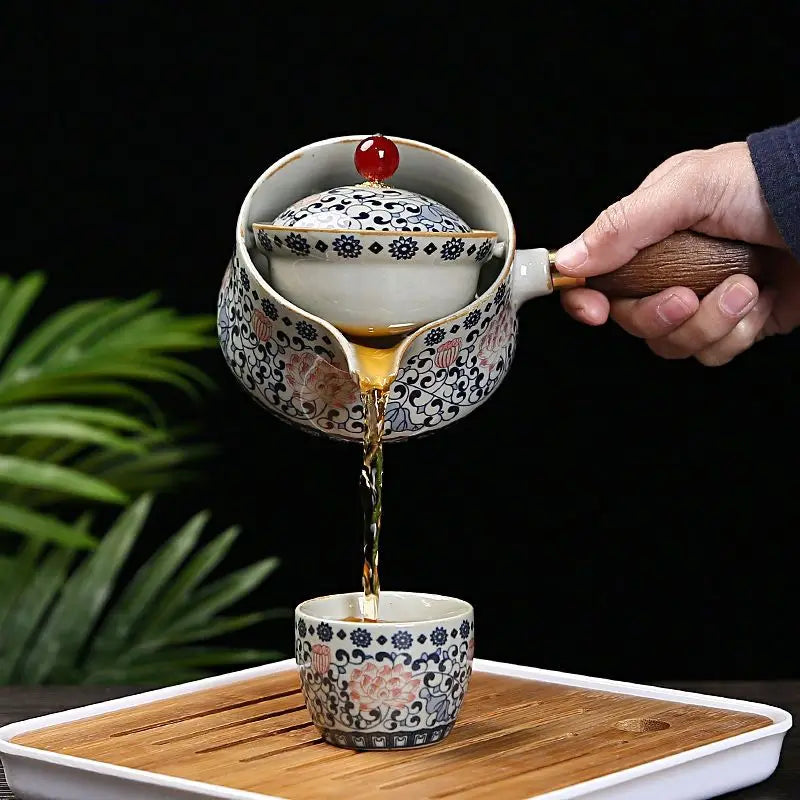Chinese Kung Fu Tea set  - Travel Tea set Ceramic