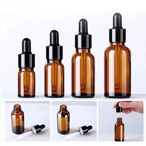 *Equipment - Essential Oil Dropper Bottle  - Amber Glass