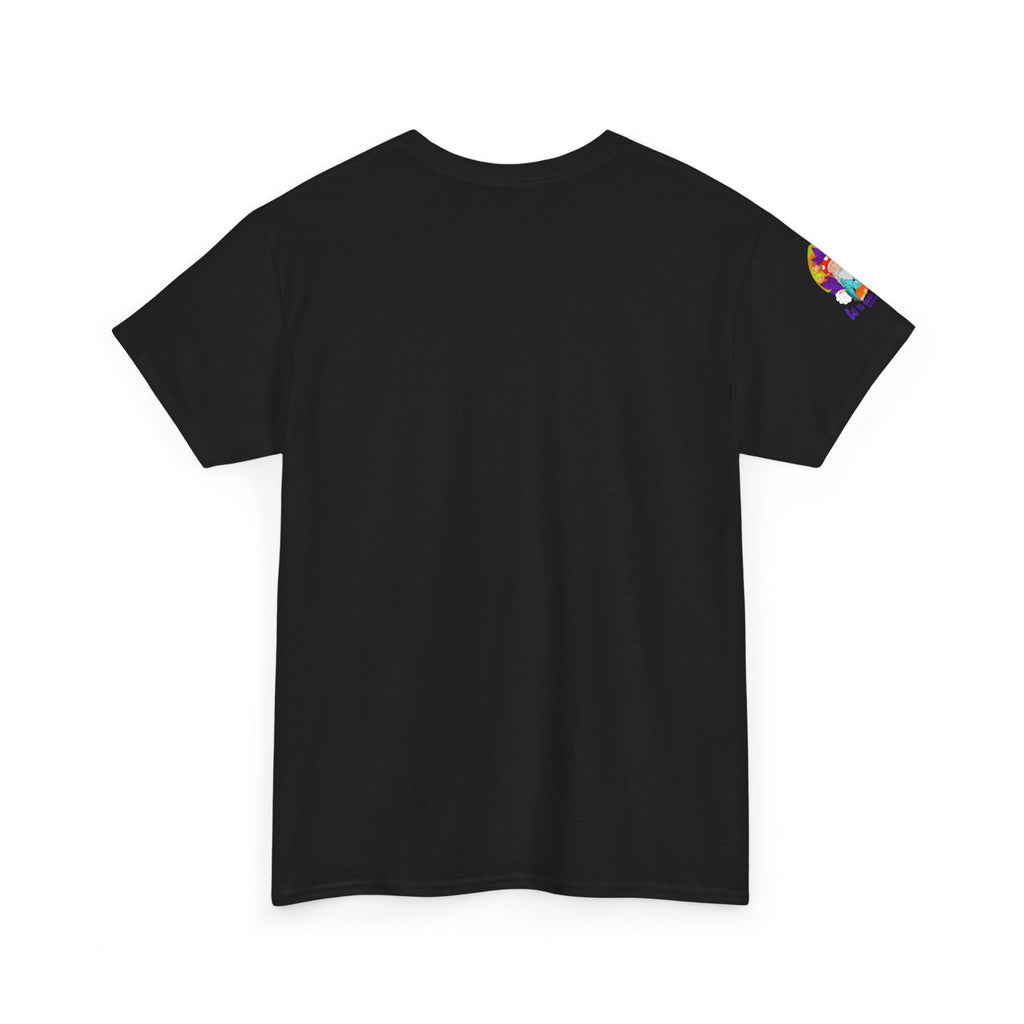 A Custom - Meditating Dog Unisex Heavy Cotton Tee - Chill Vibes Tee for Dog Lovers
