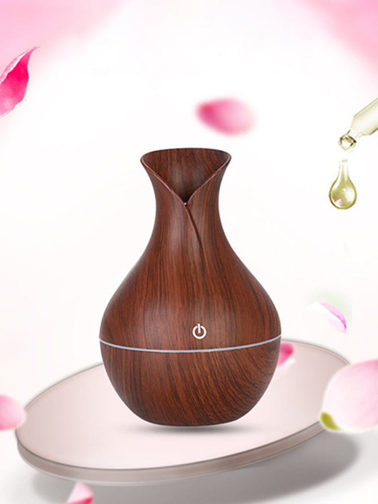 Wood Grain Aromatherapy Humidifier
