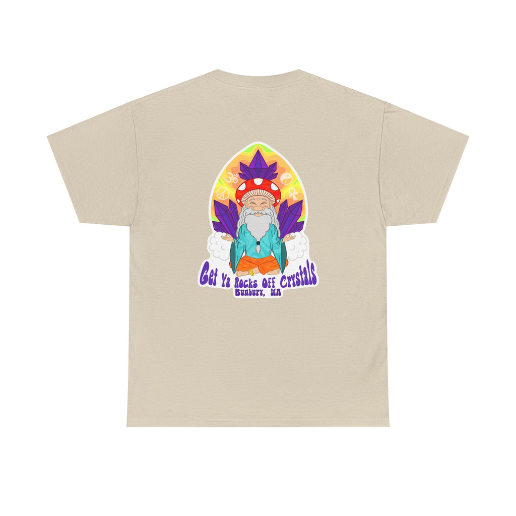 Bohemian Garden Tee - Sun and Moon Design, Spiritual Gift, Festival Wear, Unisex Cotton T-Shirt, Meditation Top, Nature Lover's Style