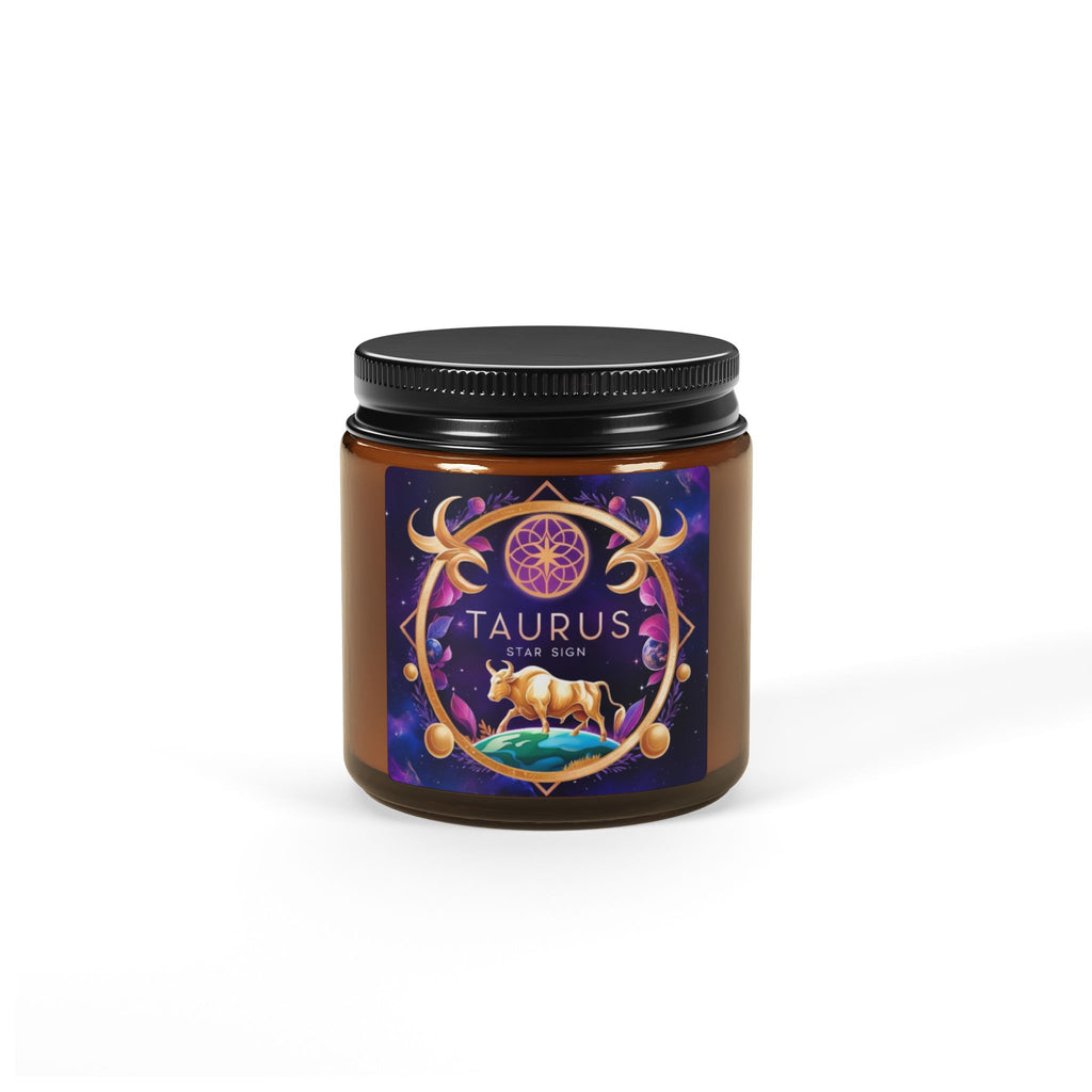 Taurus Scented Soy Candle, Astrology Decor, Zodiac Gift for Taurus, Birthday Gift, Home Fragrance, Spiritual Candle