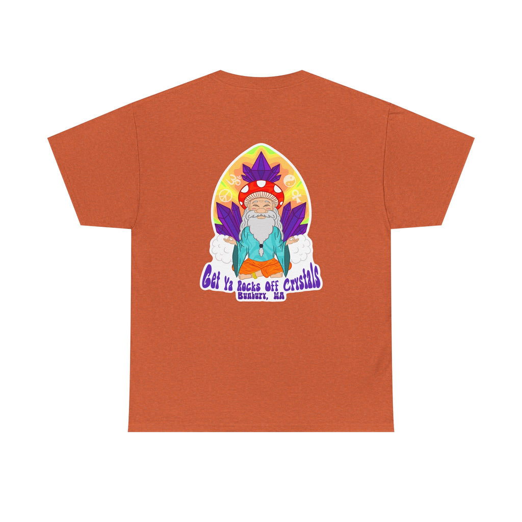 Bohemian Garden Tee - Sun and Moon Design, Spiritual Gift, Festival Wear, Unisex Cotton T-Shirt, Meditation Top, Nature Lover's Style