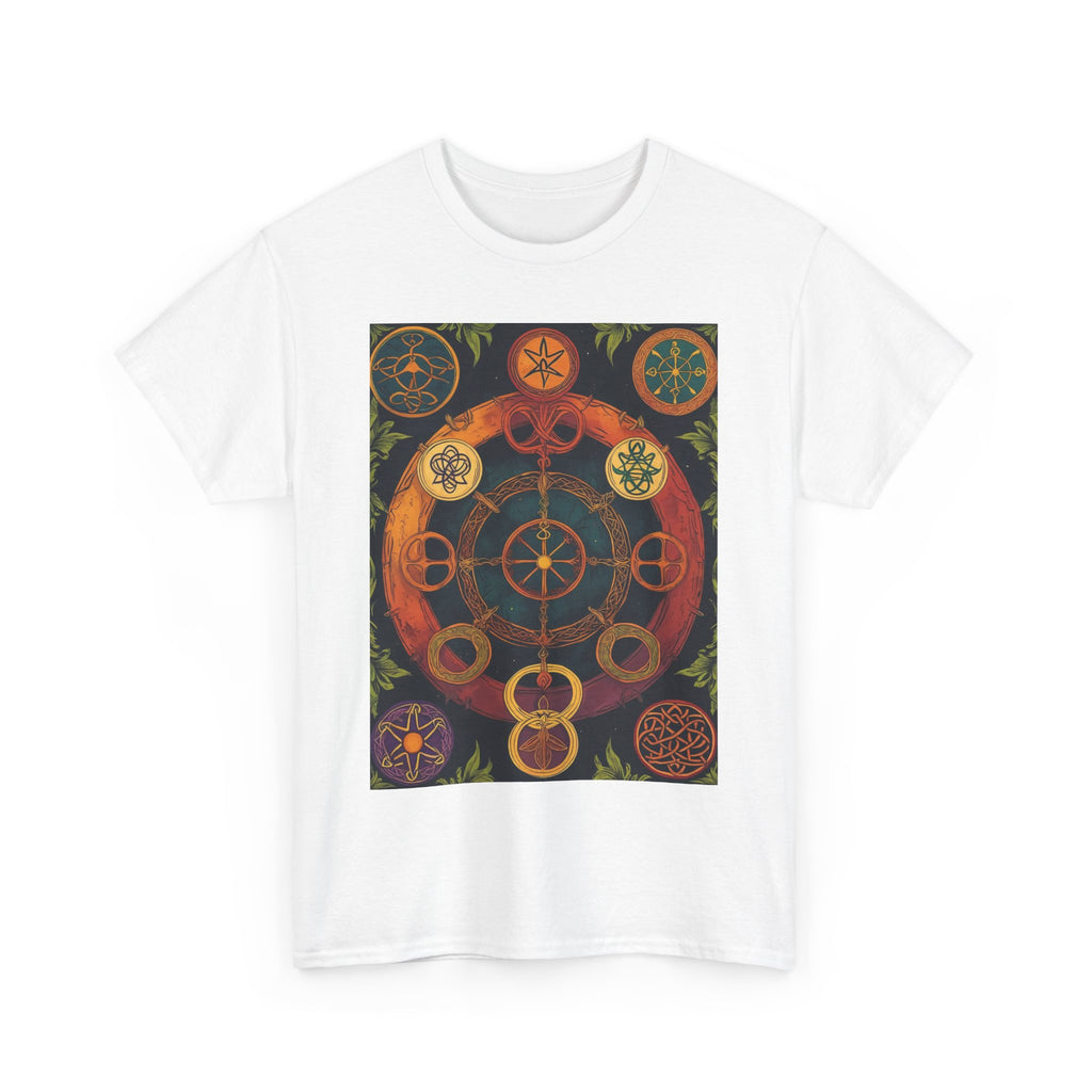 Pagan Symbology Graphic Tee - GYROC Custom Unisex
