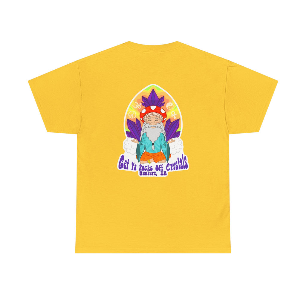Bohemian Garden Tee - Sun and Moon Design, Spiritual Gift, Festival Wear, Unisex Cotton T-Shirt, Meditation Top, Nature Lover's Style