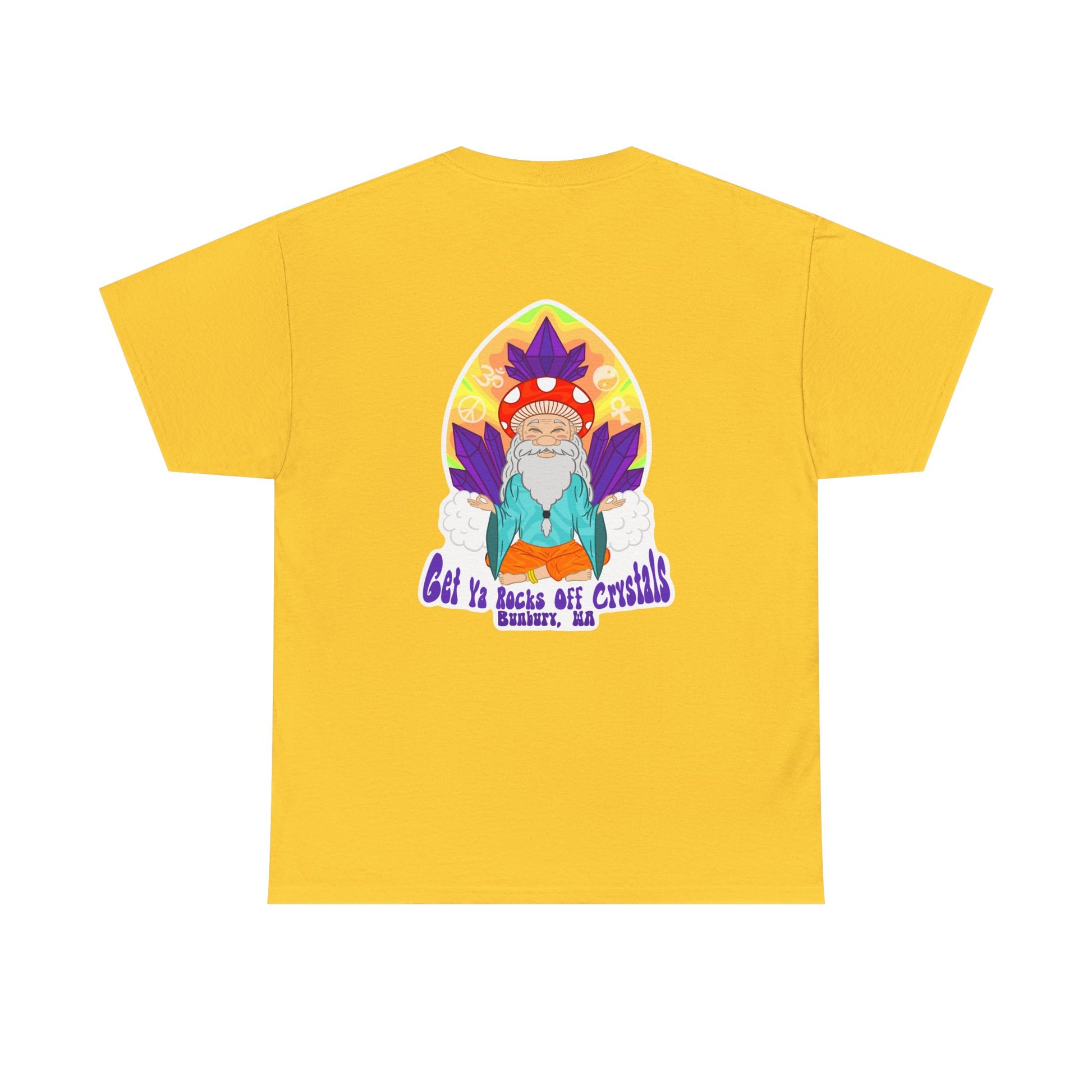 Bohemian Garden Tee - Sun and Moon Design, Spiritual Gift, Festival Wear, Unisex Cotton T-Shirt, Meditation Top, Nature Lover's Style