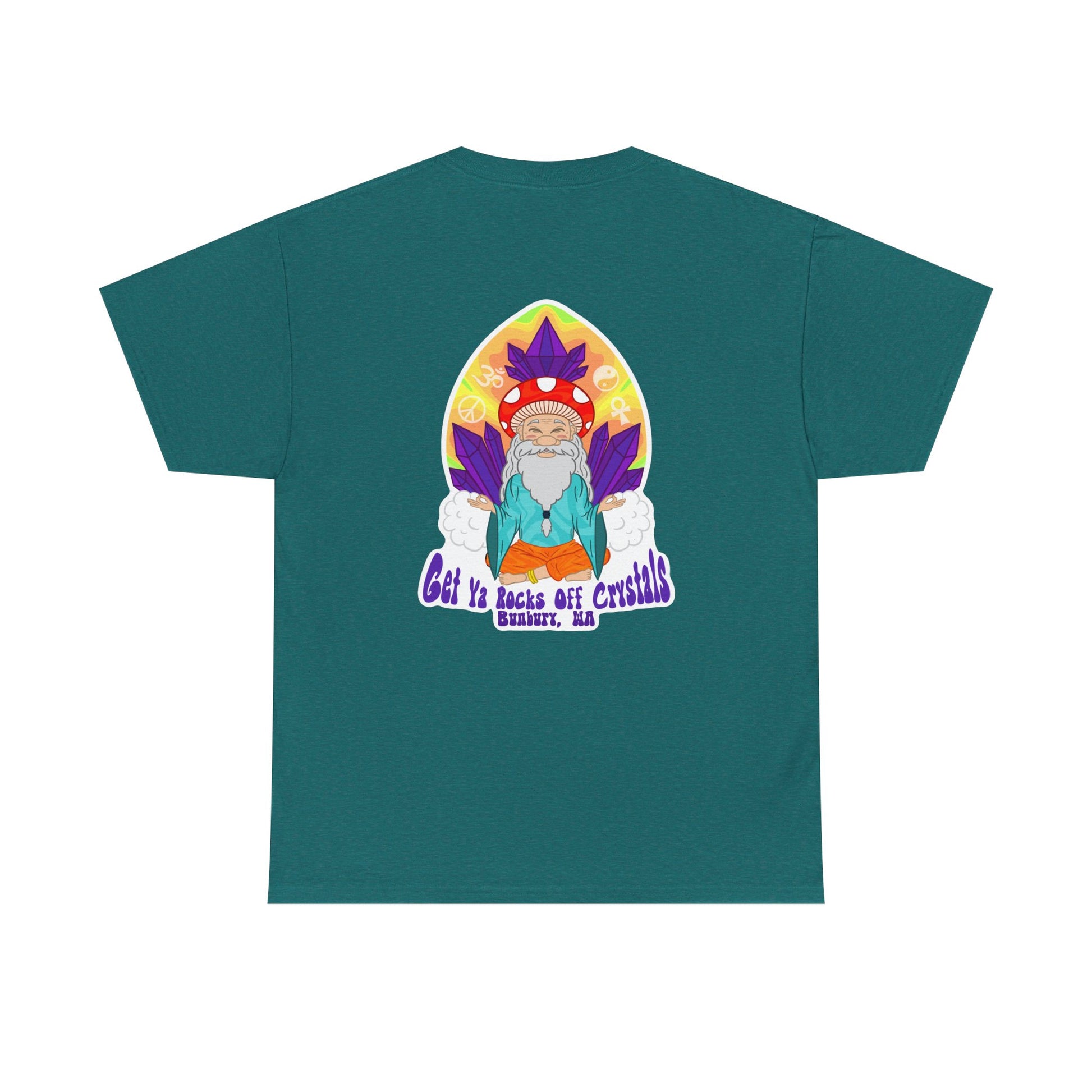 Mystical Art Unisex Heavy Cotton Tee, Trendy T-Shirt, Spiritual Vibes Tee, Gifting for Holidays, Everyday Wear