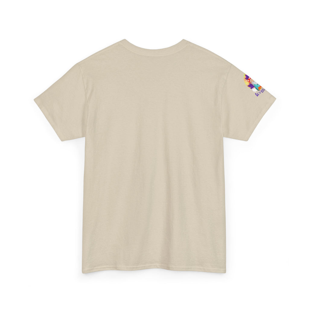 A Custom - Meditating Dog Unisex Heavy Cotton Tee - Chill Vibes Tee for Dog Lovers