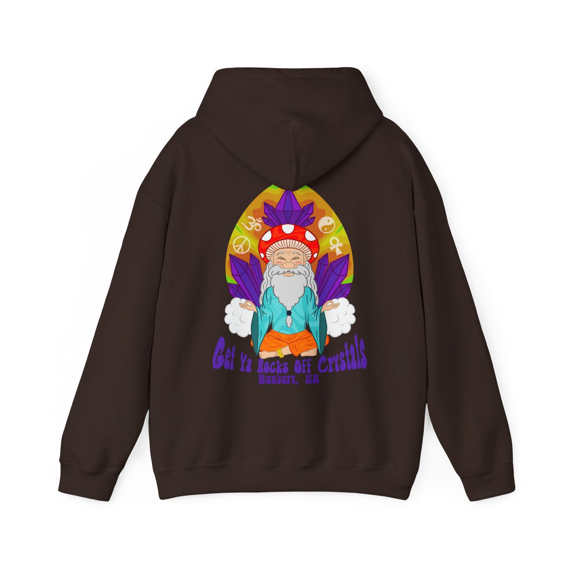 Crystal Goblin Hoodie | Unisex Sweatshirt "Get Ya Rocks Off Crystals" Design