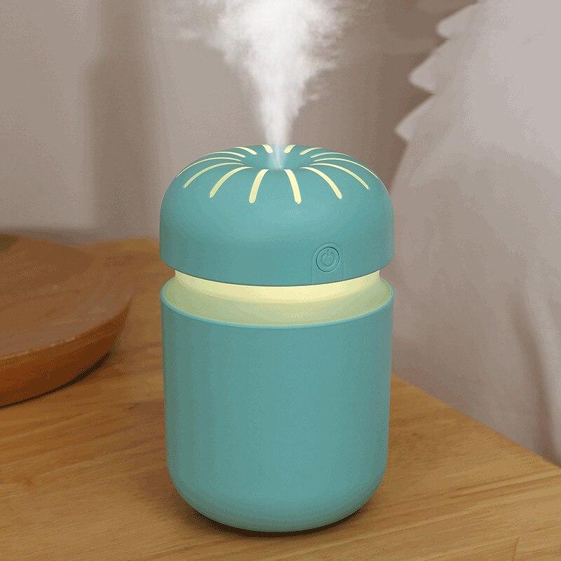 Ultrasonic Air Humidifier - Essential Oil Diffuser - 300ml USB