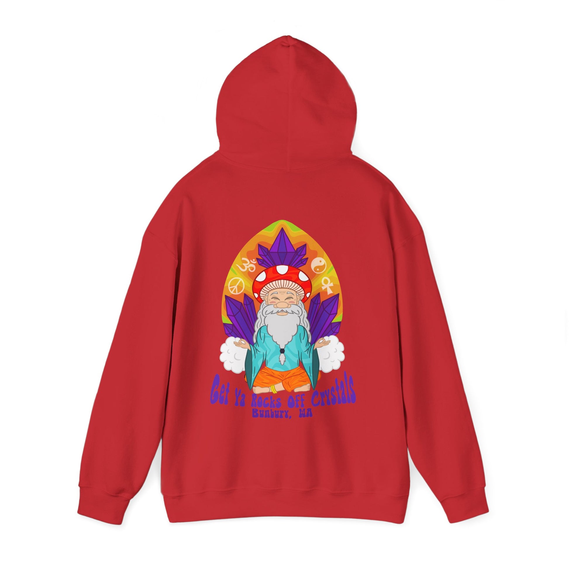 Crystal Goblin Hoodie | Unisex Sweatshirt "Get Ya Rocks Off Crystals" Design