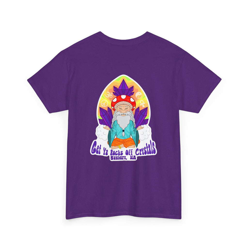 Mystical Art Unisex Heavy Cotton Tee, Trendy T-Shirt, Spiritual Vibes Tee, Gifting for Holidays, Everyday Wear
