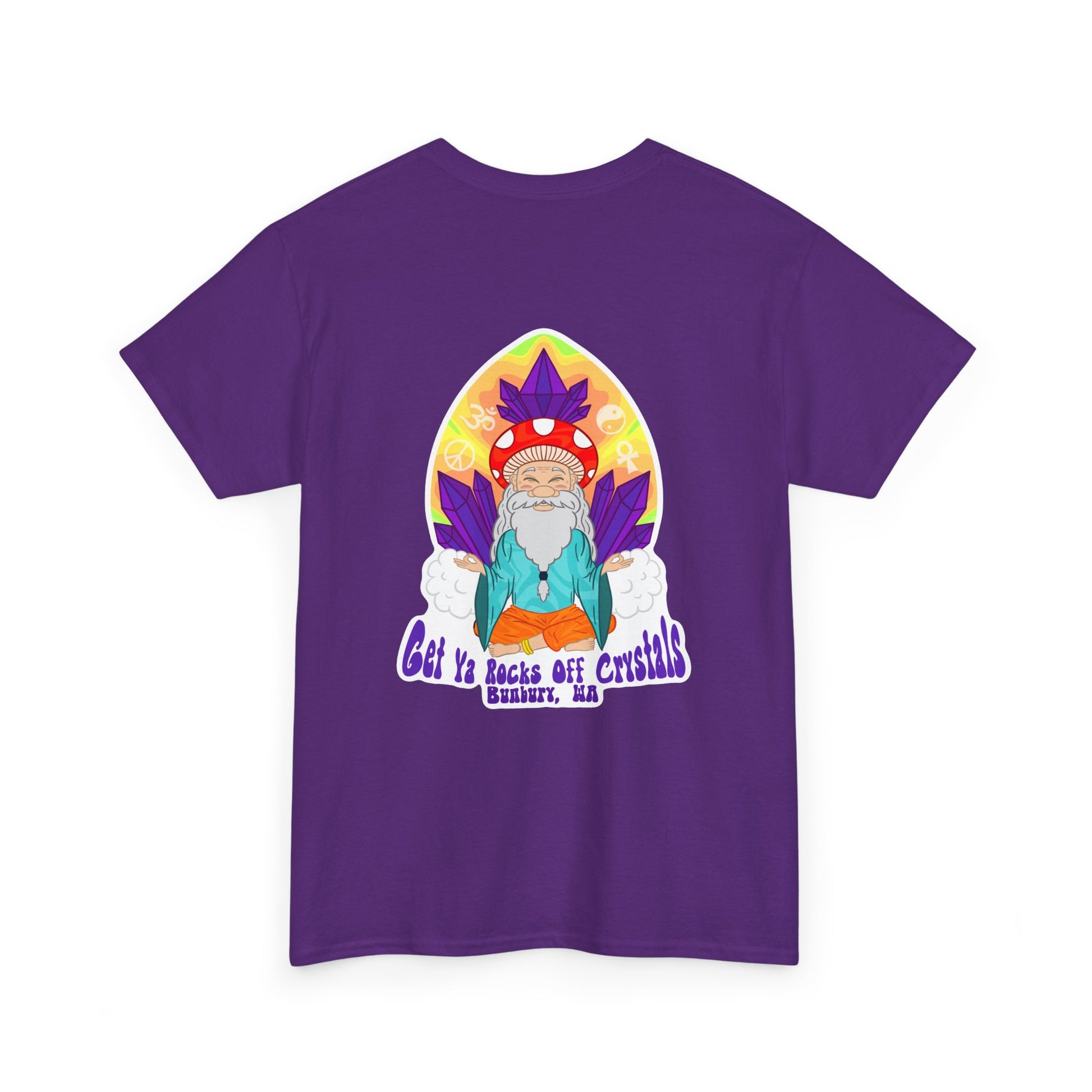 Mystical Art Unisex Heavy Cotton Tee, Trendy T-Shirt, Spiritual Vibes Tee, Gifting for Holidays, Everyday Wear