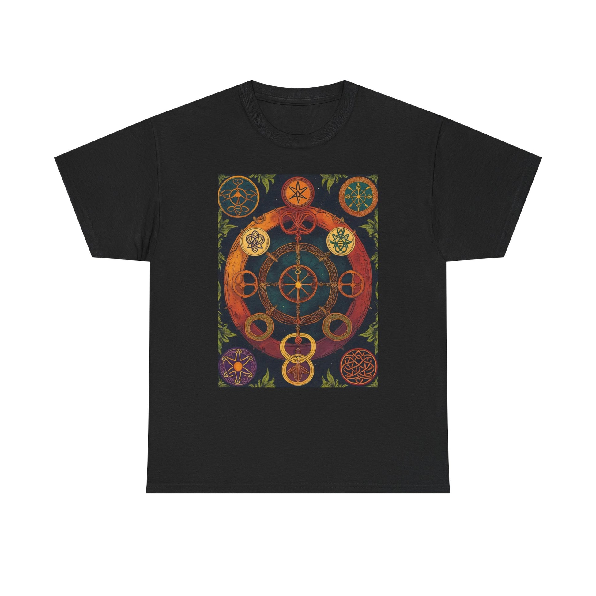 Pagan Symbology Graphic Tee - GYROC Custom Unisex