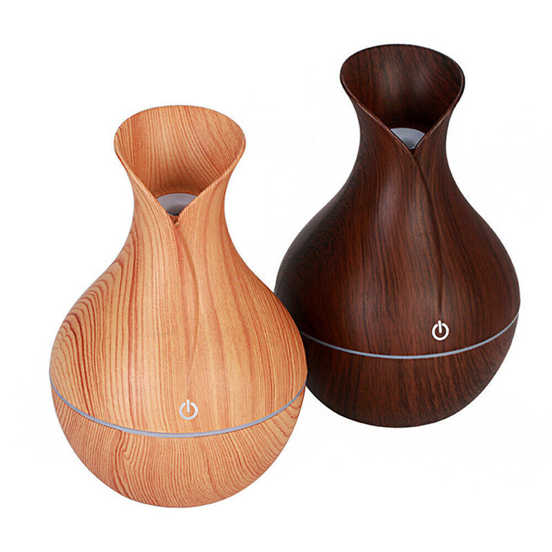 Wood Grain Aromatherapy Humidifier