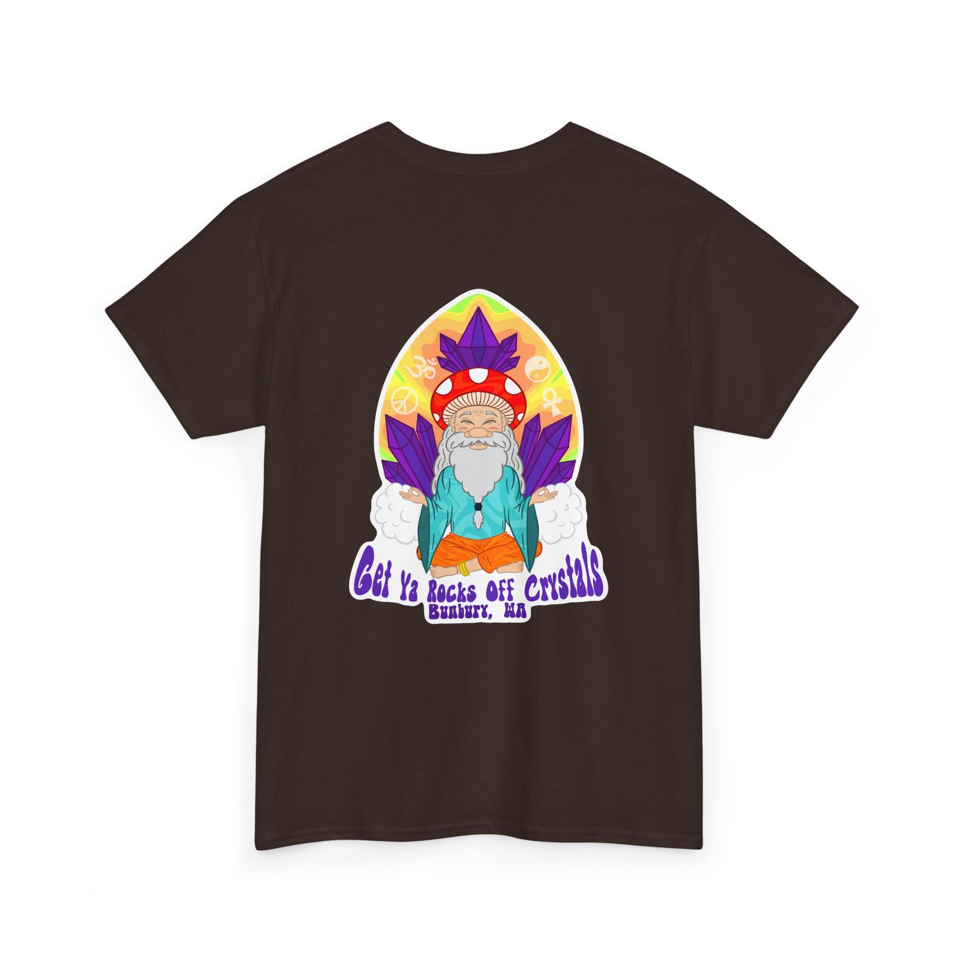 Mystical Art Unisex Heavy Cotton Tee, Trendy T-Shirt, Spiritual Vibes Tee, Gifting for Holidays, Everyday Wear