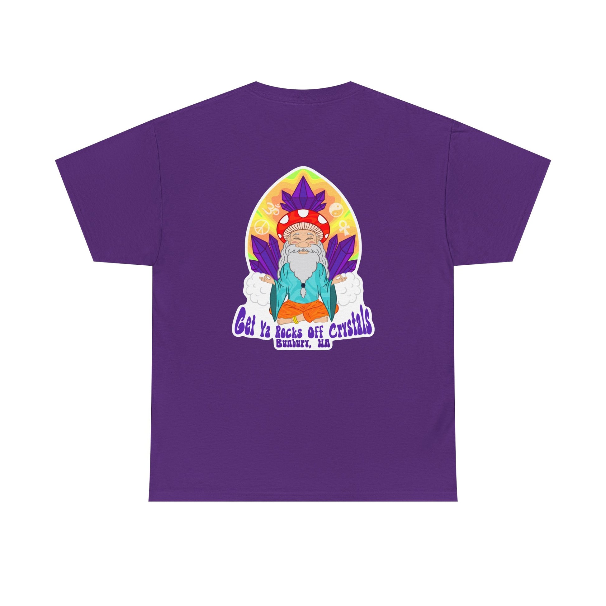 Mystical Art Unisex Heavy Cotton Tee, Trendy T-Shirt, Spiritual Vibes Tee, Gifting for Holidays, Everyday Wear