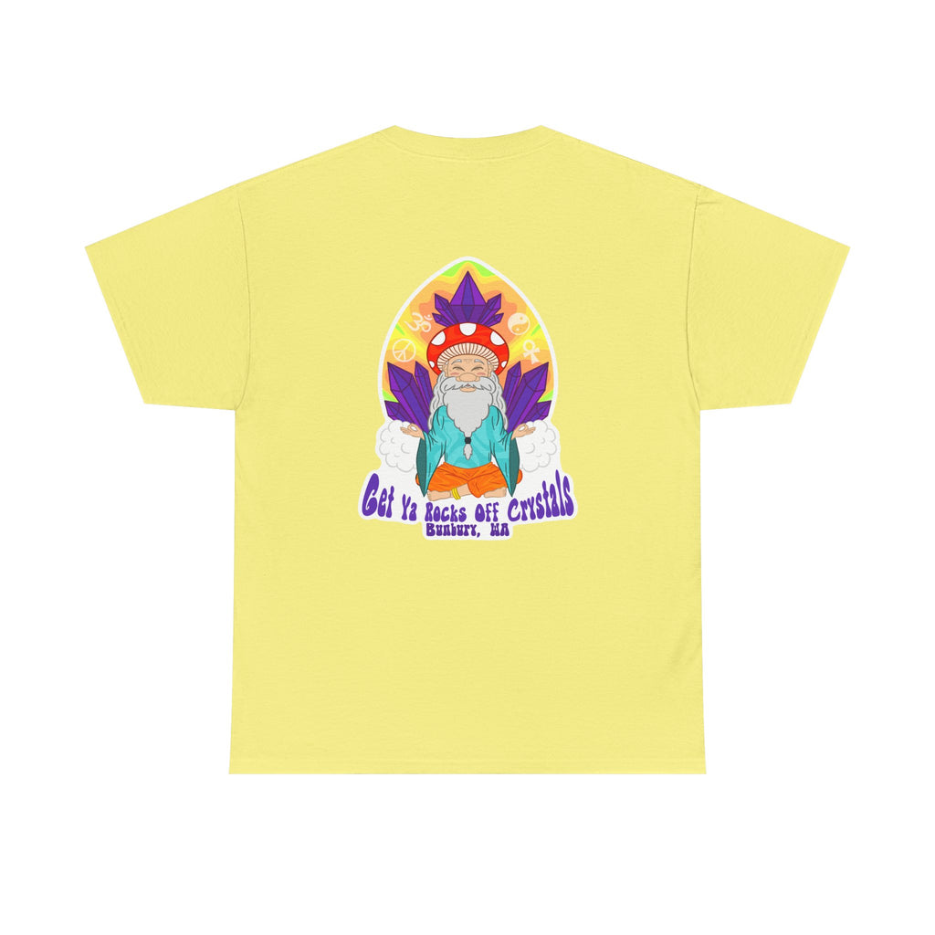 Bohemian Garden Tee - Sun and Moon Design, Spiritual Gift, Festival Wear, Unisex Cotton T-Shirt, Meditation Top, Nature Lover's Style