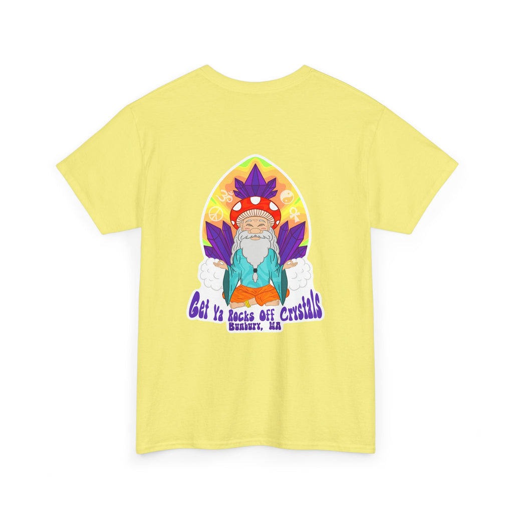 Bohemian Garden Tee - Sun and Moon Design, Spiritual Gift, Festival Wear, Unisex Cotton T-Shirt, Meditation Top, Nature Lover's Style