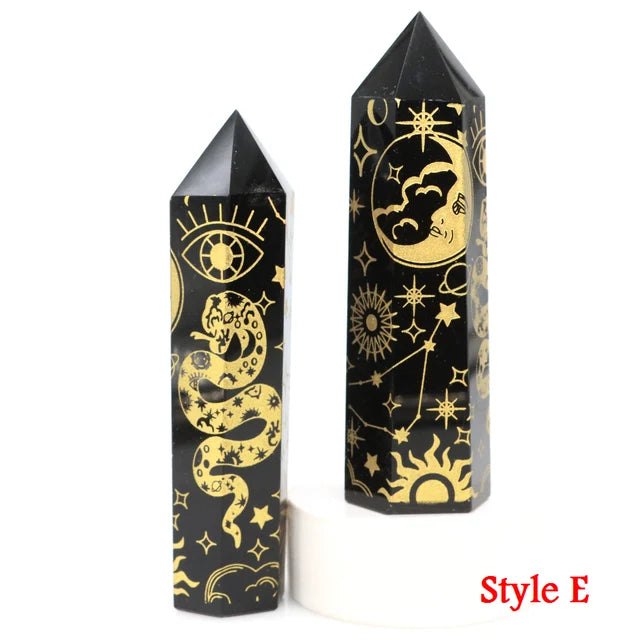Black Obsidian - Symbol Obelisk