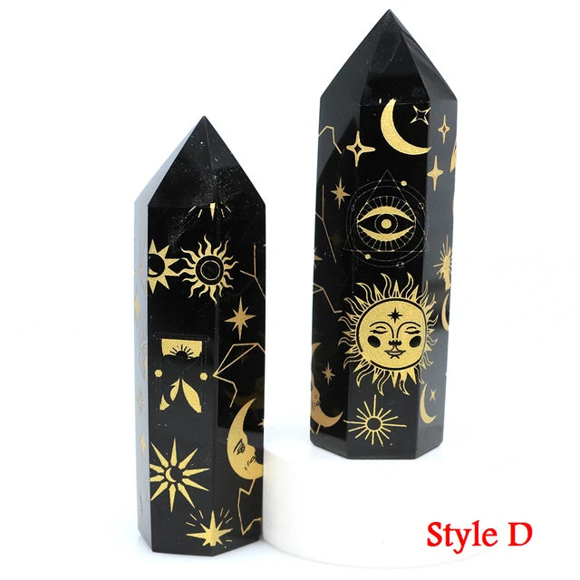 Black Obsidian - Symbol Obelisk