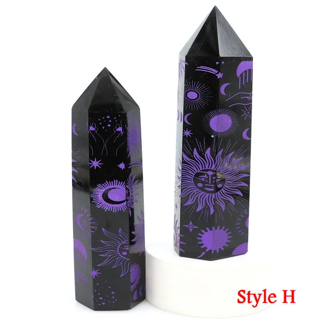 Black Obsidian - Symbol Obelisk