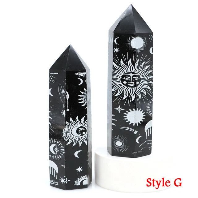 Black Obsidian - Symbol Obelisk