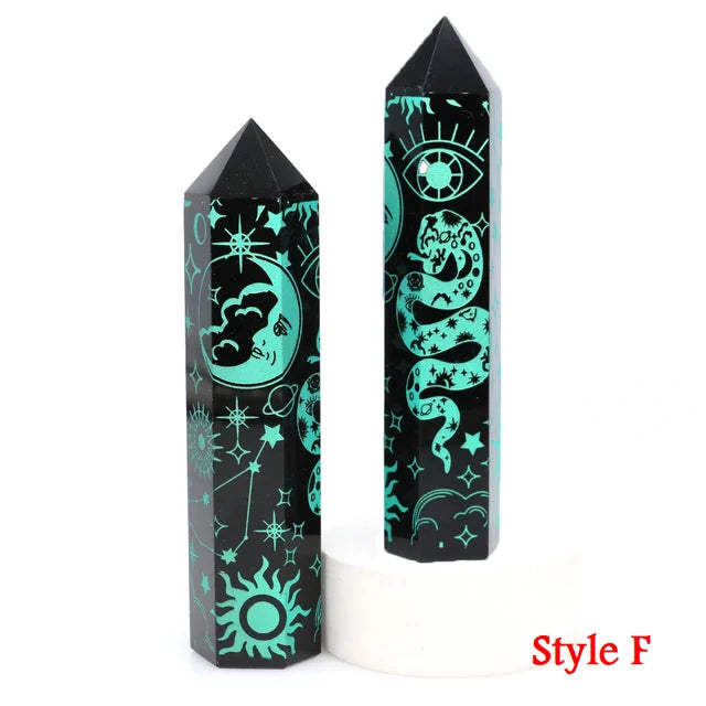 Black Obsidian - Symbol Obelisk