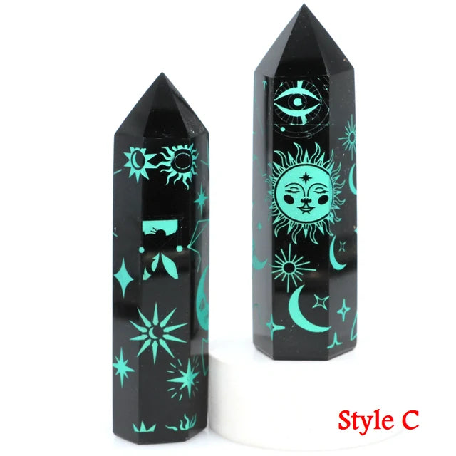 Black Obsidian - Symbol Obelisk