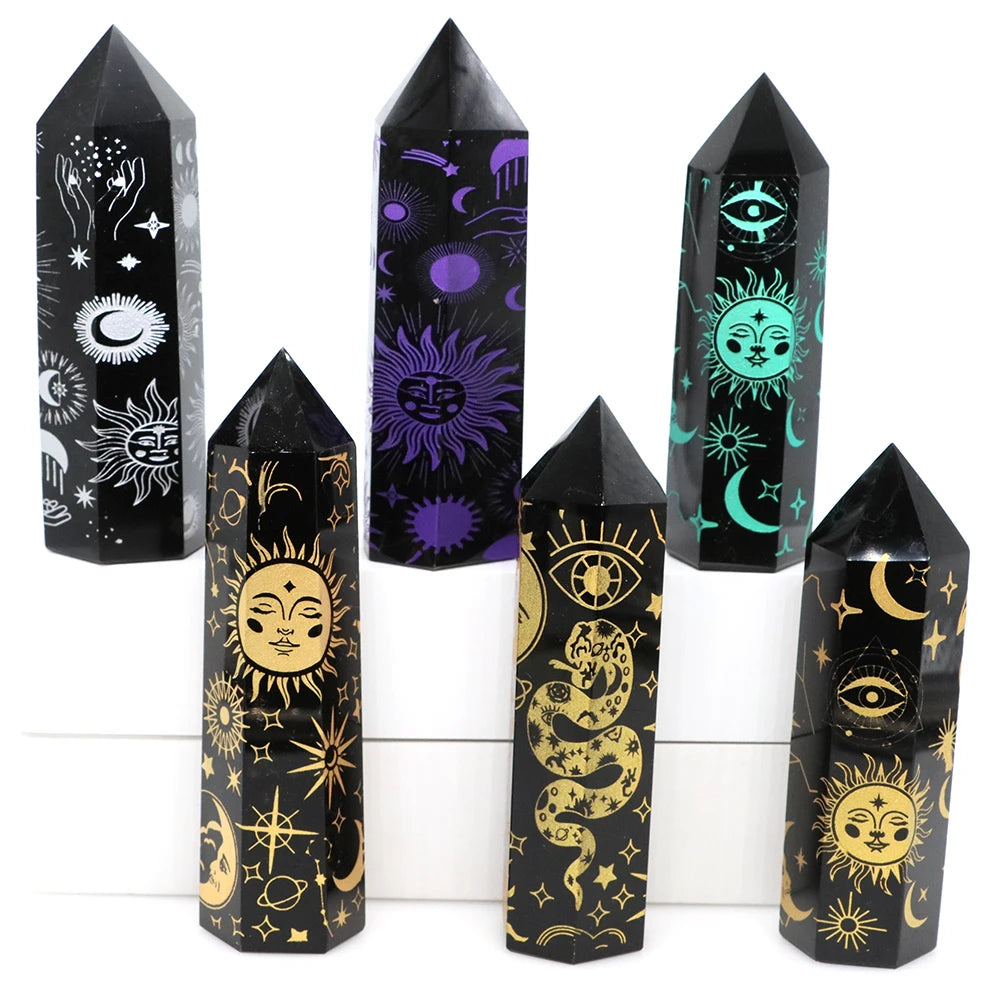 Black Obsidian - Symbol Obelisk
