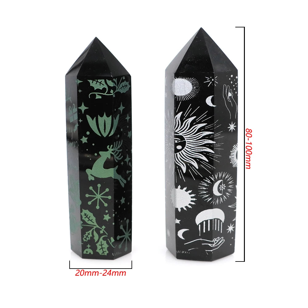 Black Obsidian - Symbol Obelisk