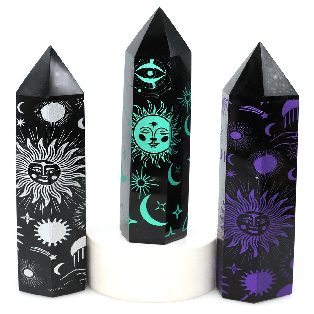 Black Obsidian - Symbol Obelisk