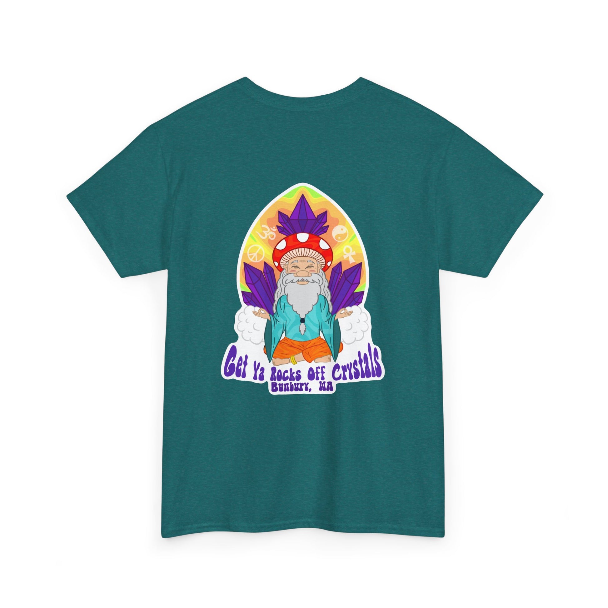 Mystical Art Unisex Heavy Cotton Tee, Trendy T-Shirt, Spiritual Vibes Tee, Gifting for Holidays, Everyday Wear