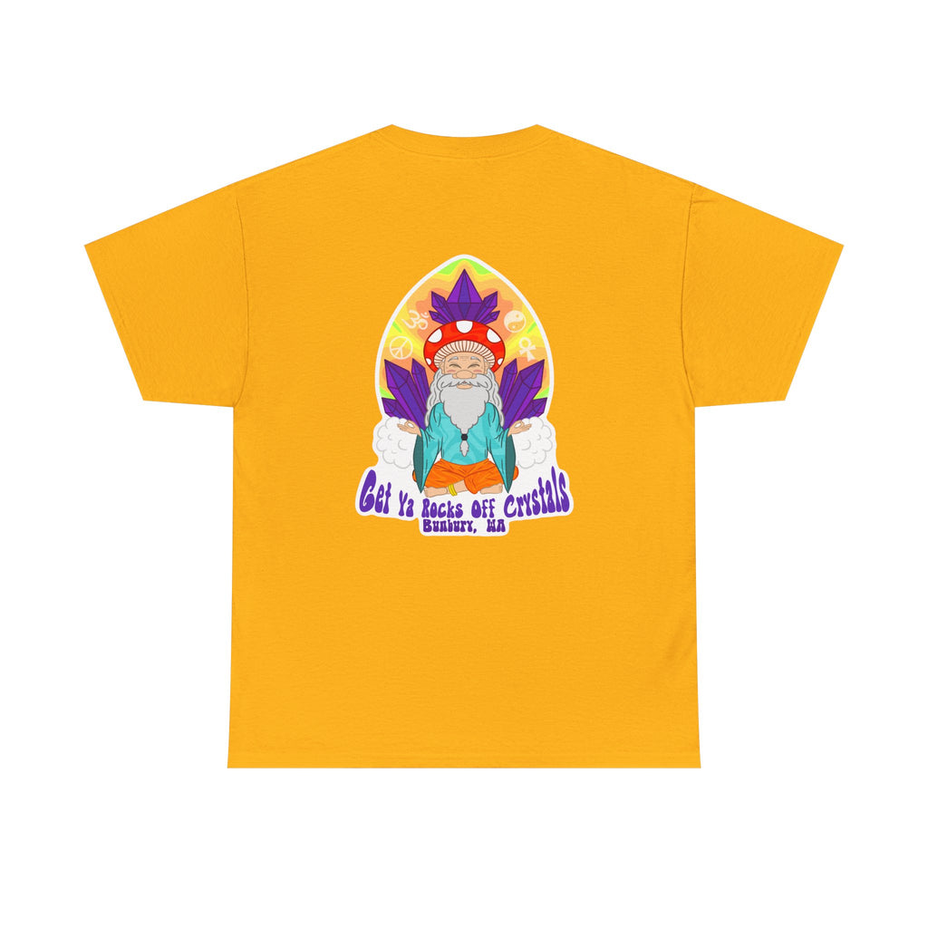 Bohemian Garden Tee - Sun and Moon Design, Spiritual Gift, Festival Wear, Unisex Cotton T-Shirt, Meditation Top, Nature Lover's Style