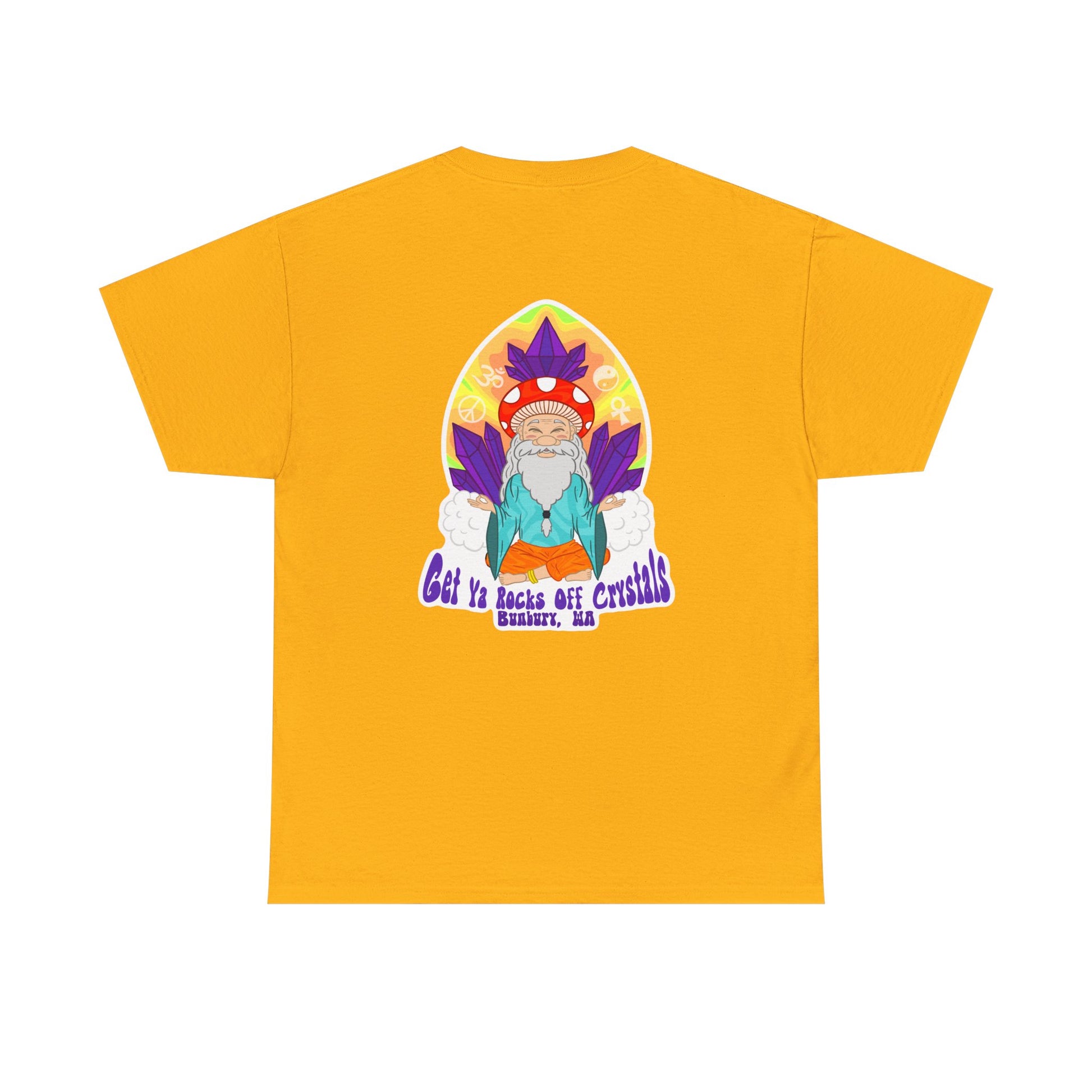 Bohemian Garden Tee - Sun and Moon Design, Spiritual Gift, Festival Wear, Unisex Cotton T-Shirt, Meditation Top, Nature Lover's Style
