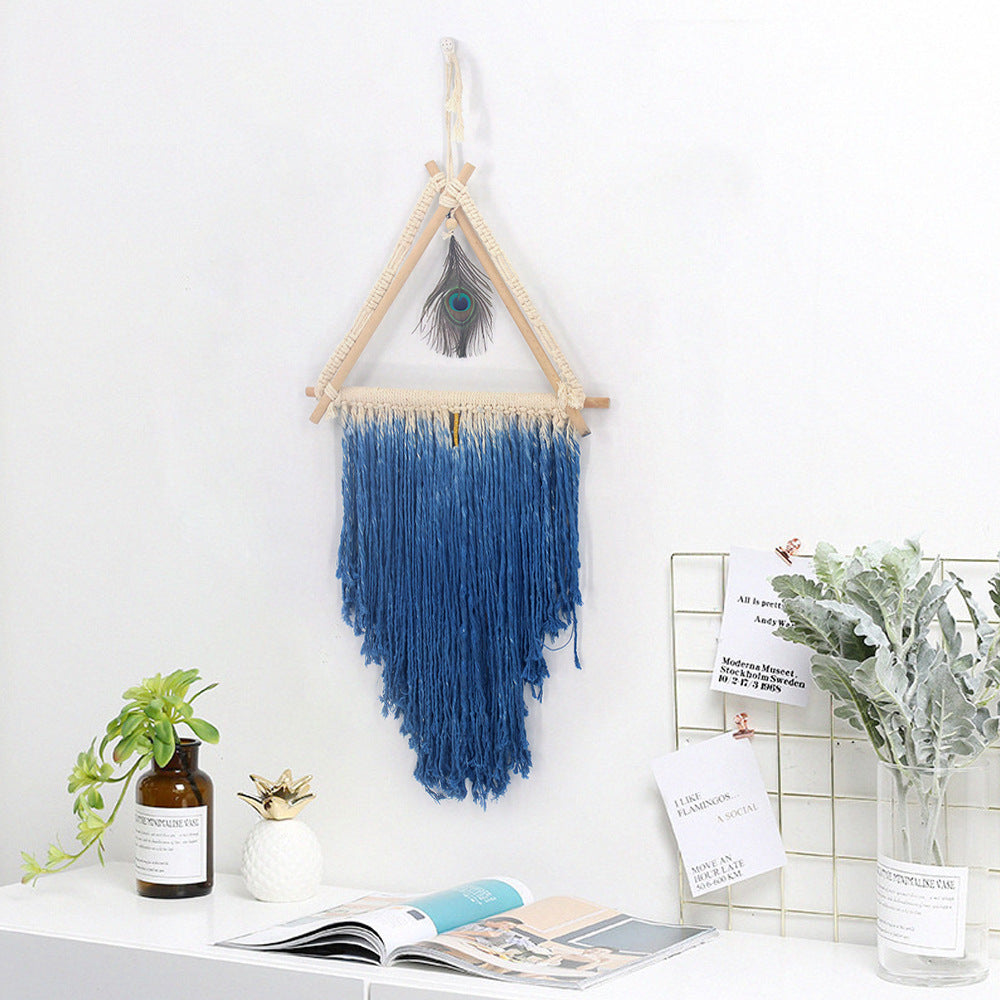 Macrame - Geometric Peacock Flare - Boho tapestry
