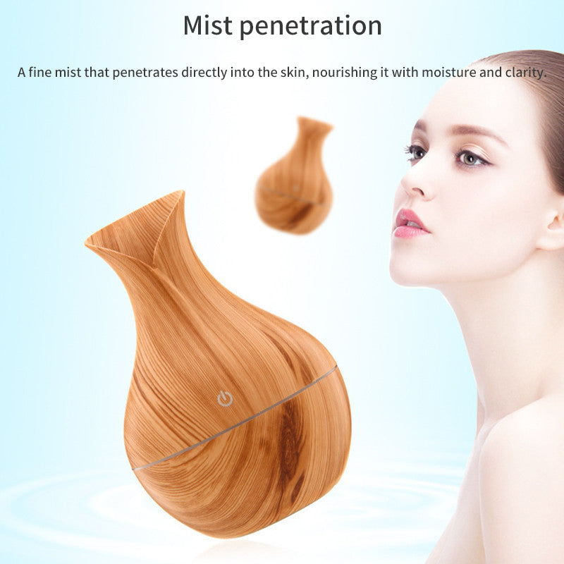 Wood Grain Aromatherapy Humidifier