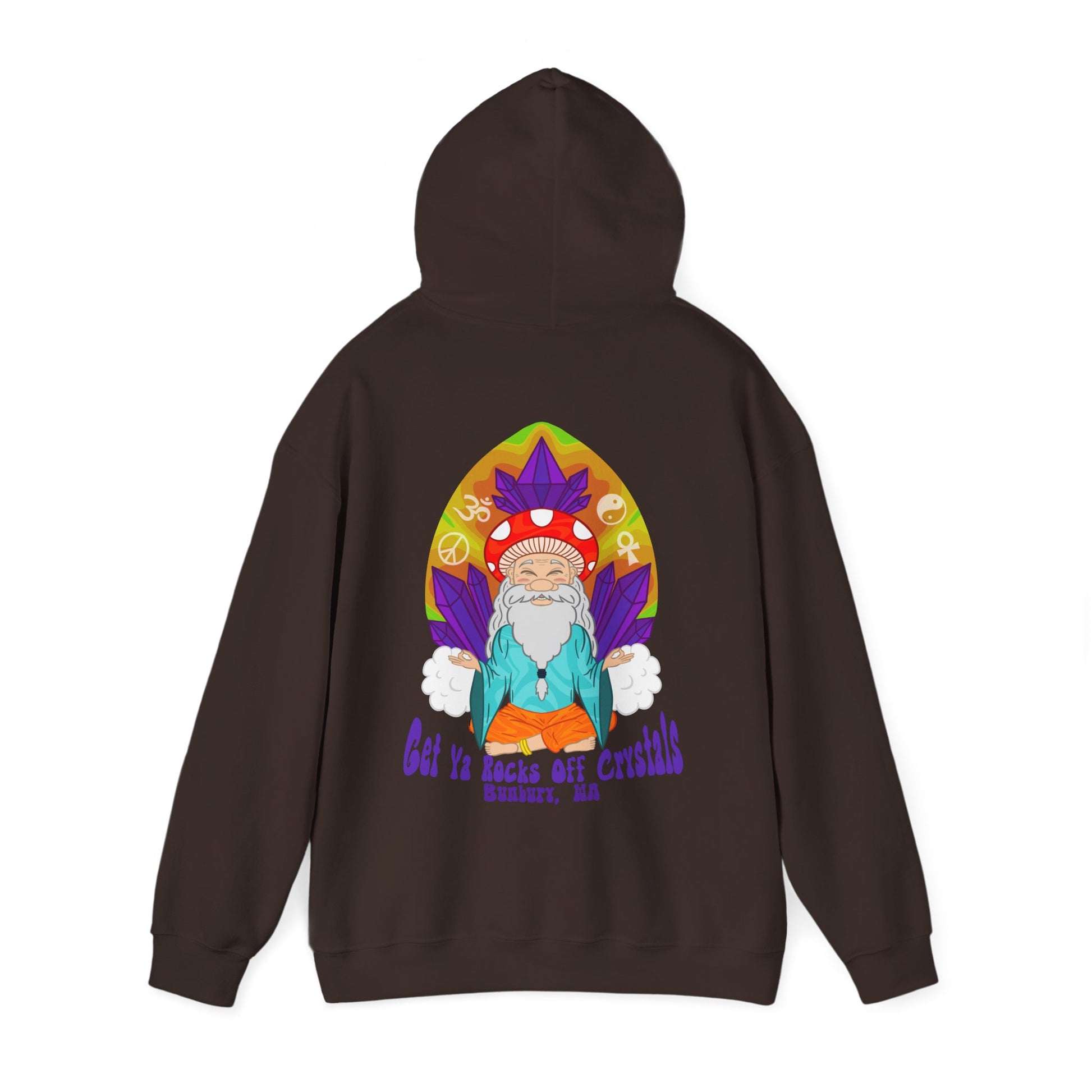 Crystal Goblin Hoodie | Unisex Sweatshirt "Get Ya Rocks Off Crystals" Design