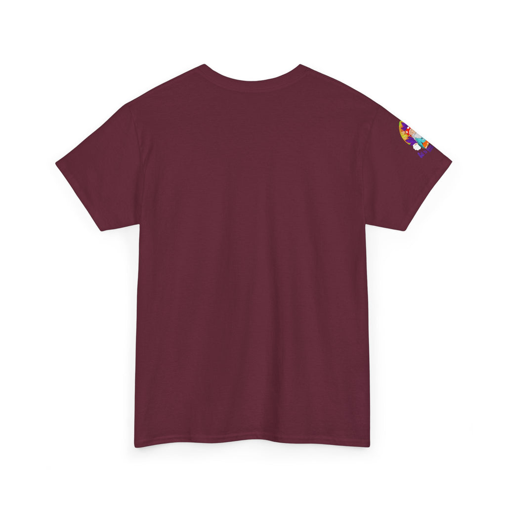 A Custom - Meditating Dog Unisex Heavy Cotton Tee - Chill Vibes Tee for Dog Lovers