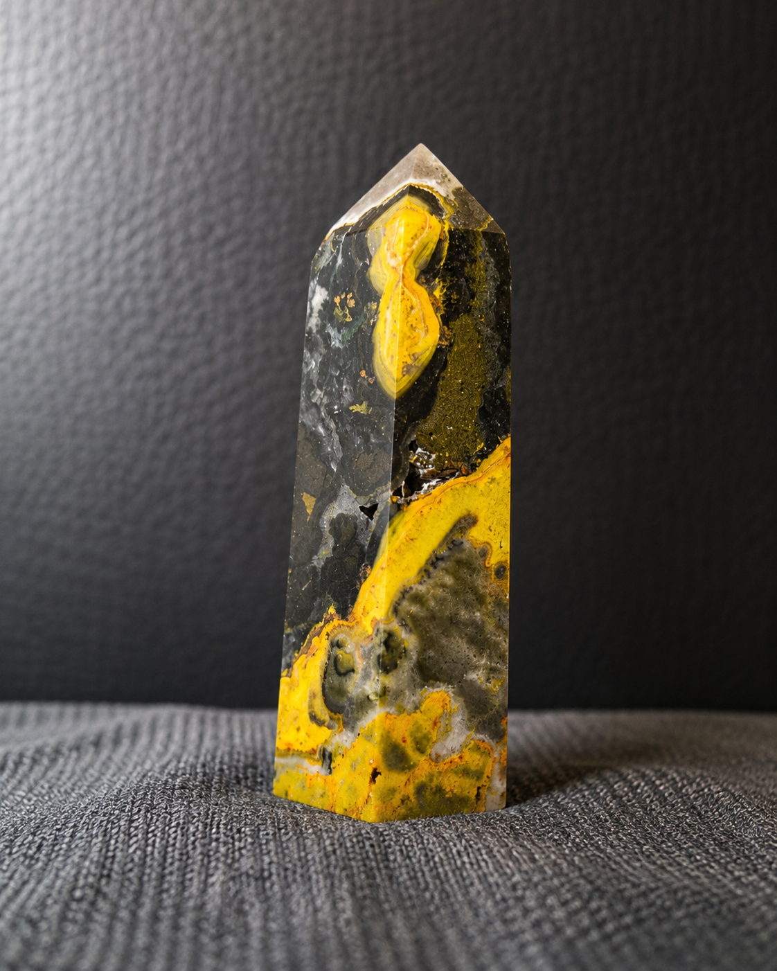 BumbleBee Jasper Obelisk - Personal Growth