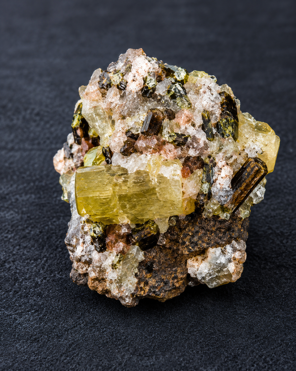 Neon Apatite Specimen - Inspiration