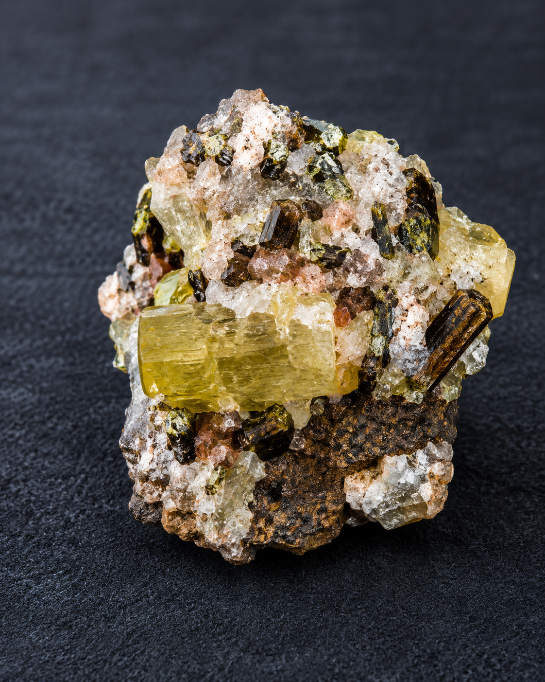 Neon Apatite Specimen - Inspiration