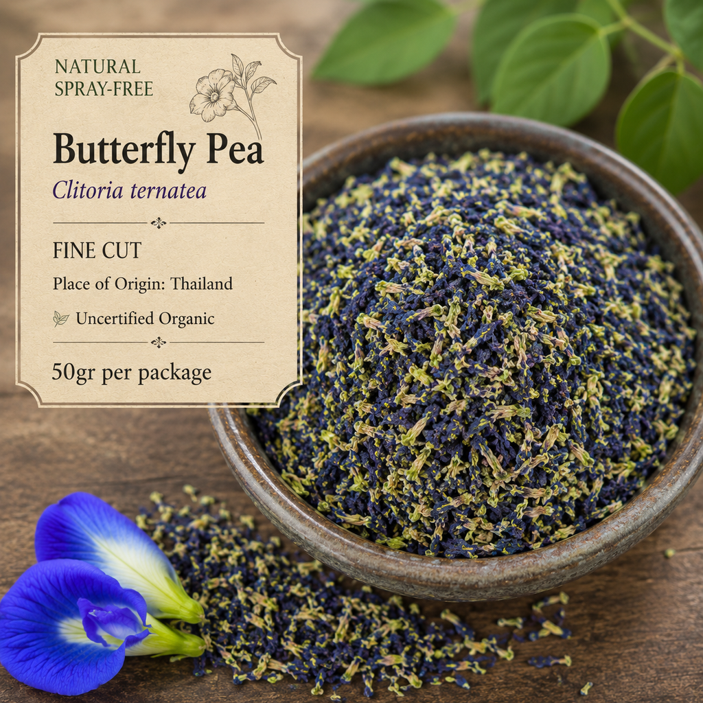 Butterfly Pea - Organic - Fine Cut - Relaxation & Mindfulness
