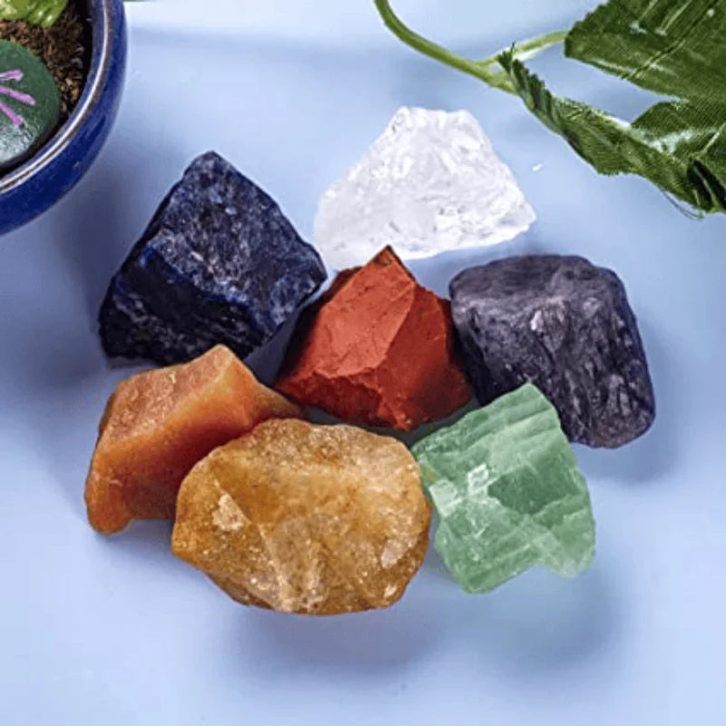Crystal 7 Chakra Gemstone Suncatcher
