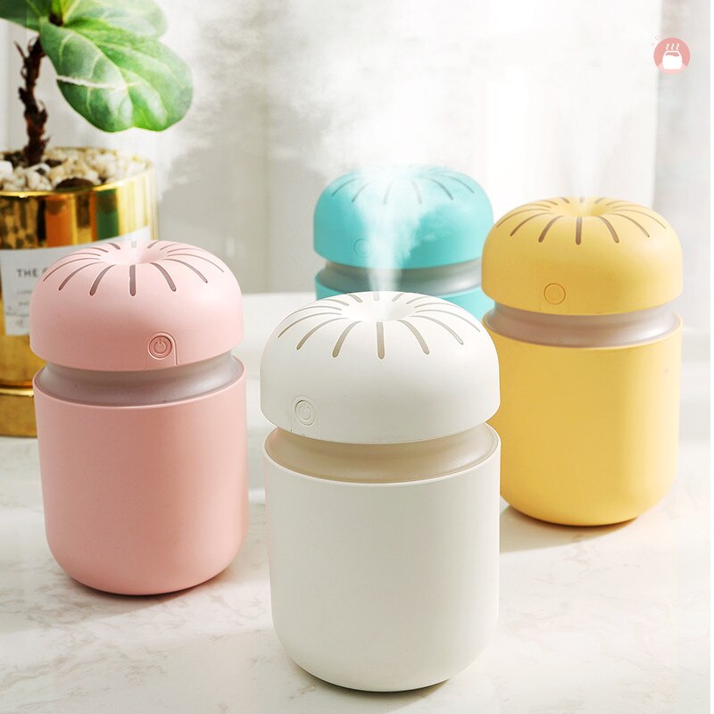Ultrasonic Air Humidifier - Essential Oil Diffuser - 300ml USB