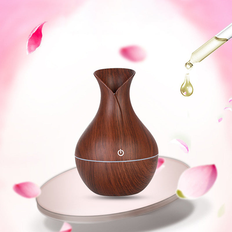 Wood Grain Aromatherapy Humidifier