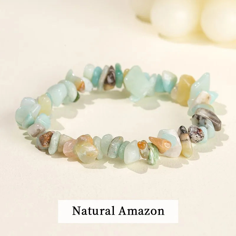 Natural Chip Bracelets - Multi Stone