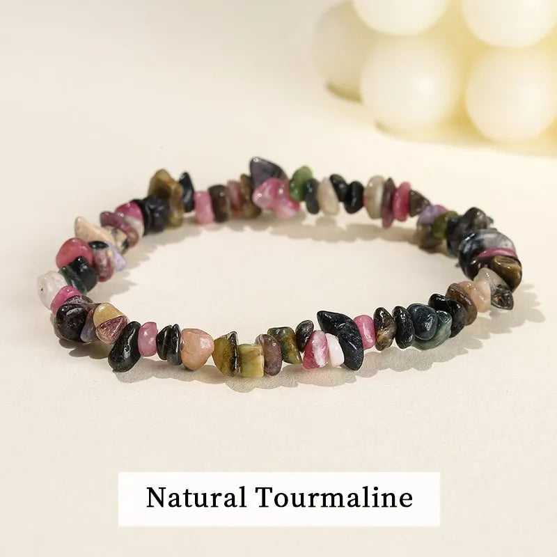 Natural Chip Bracelets - Multi Stone