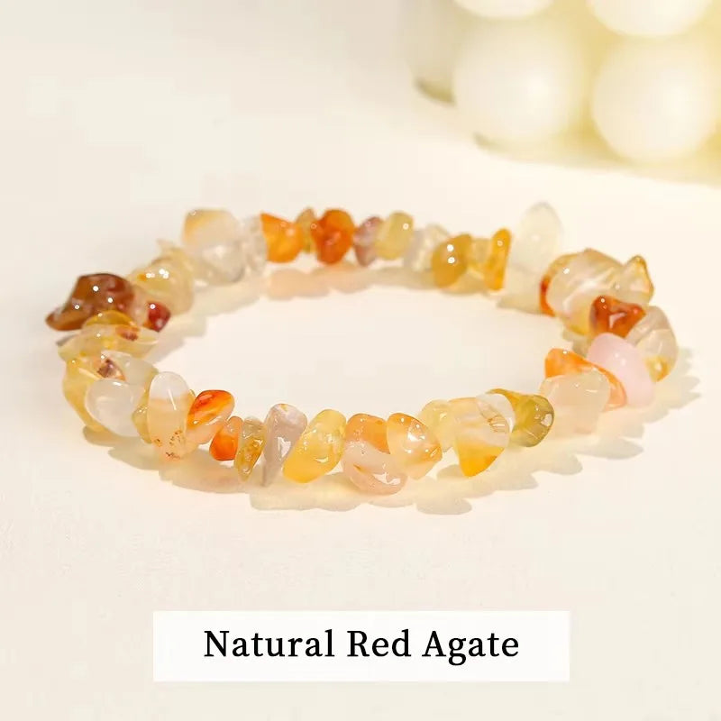 Natural Chip Bracelets - Multi Stone