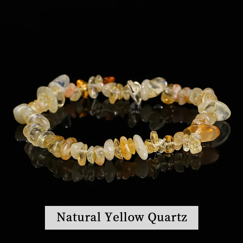 Natural Chip Bracelets - Multi Stone